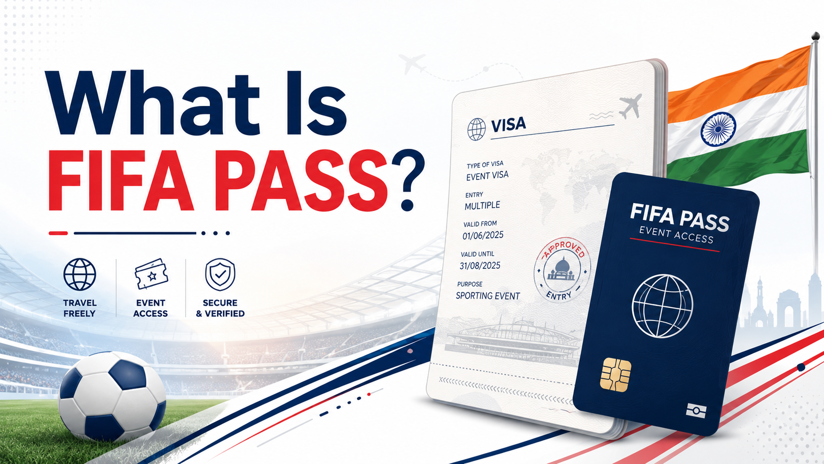 Indian football fan planning U.S. visa preparation for the 2026 FIFA World Cup